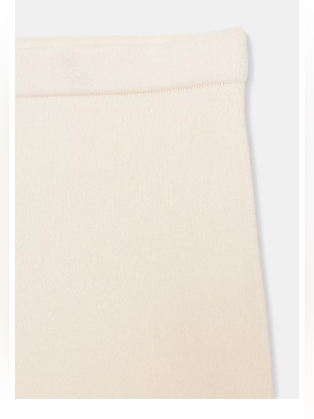 Zara Cream Midi Knit Skirt - Picture 7 of 7